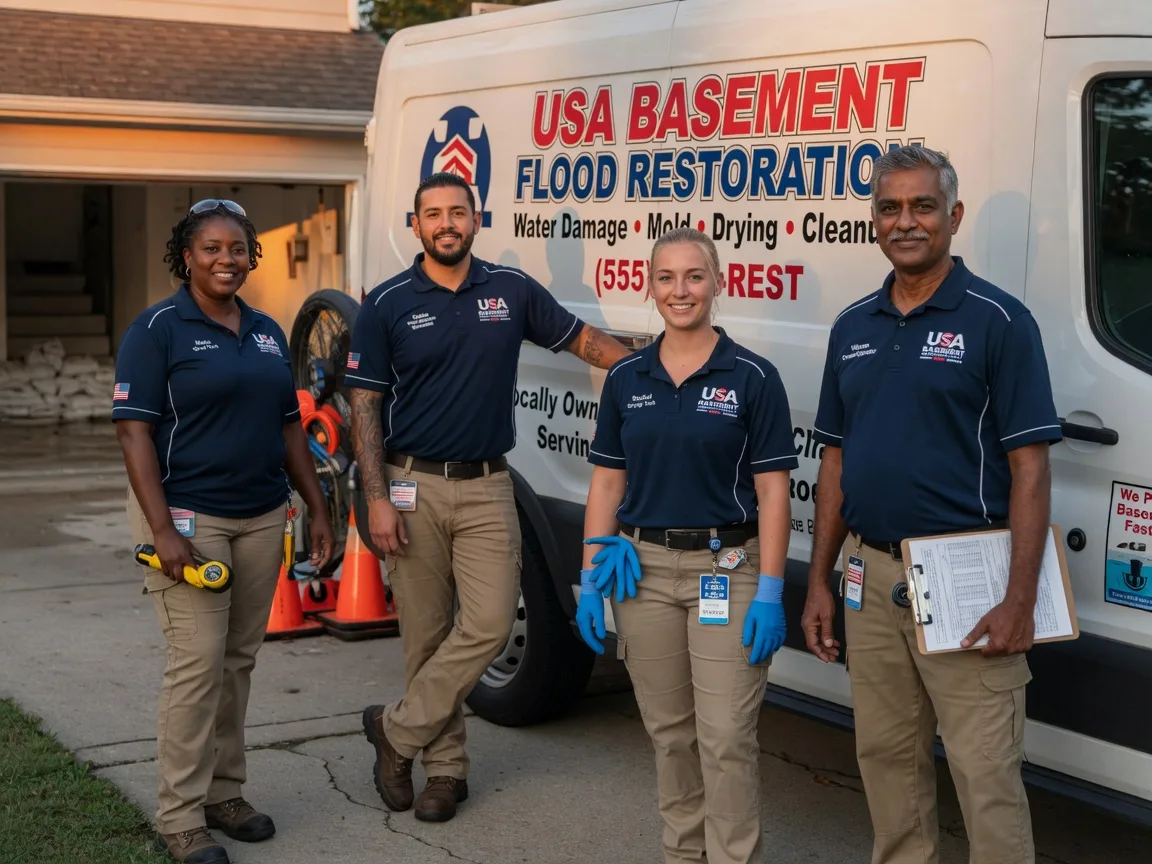 Basement Flood Cleanup company in Townsend, WI